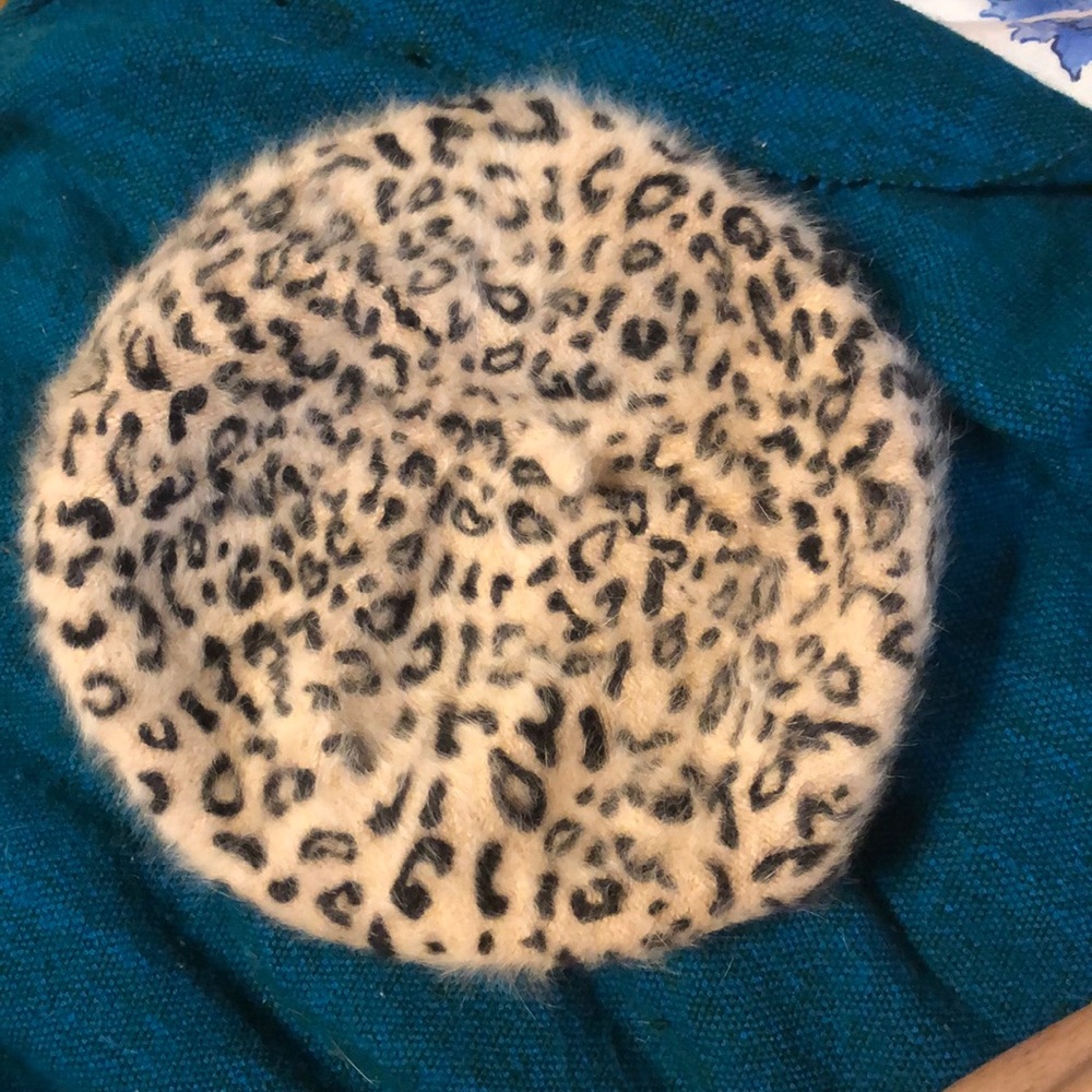 Leopard Beret